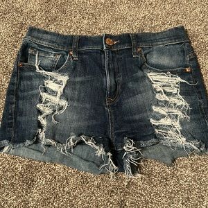 express jean shorts